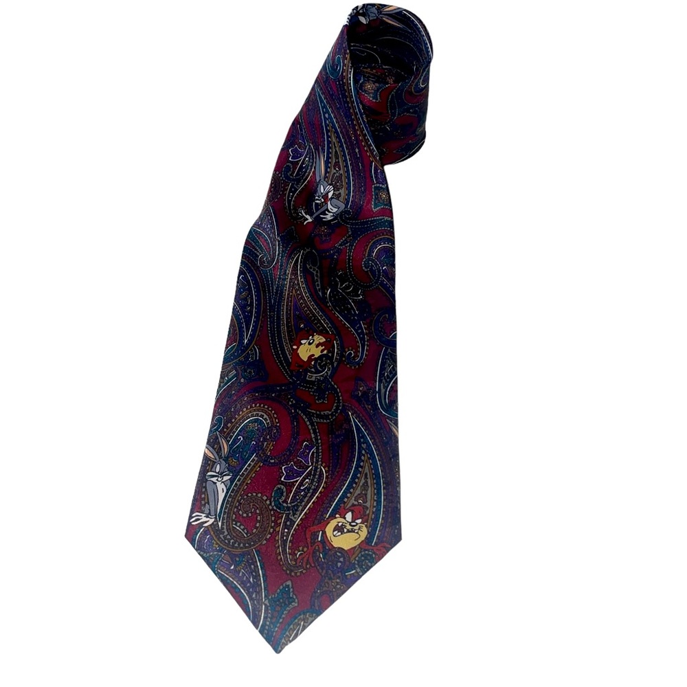 Looney Tunes Vintage Polyester 1995 Neck Tie